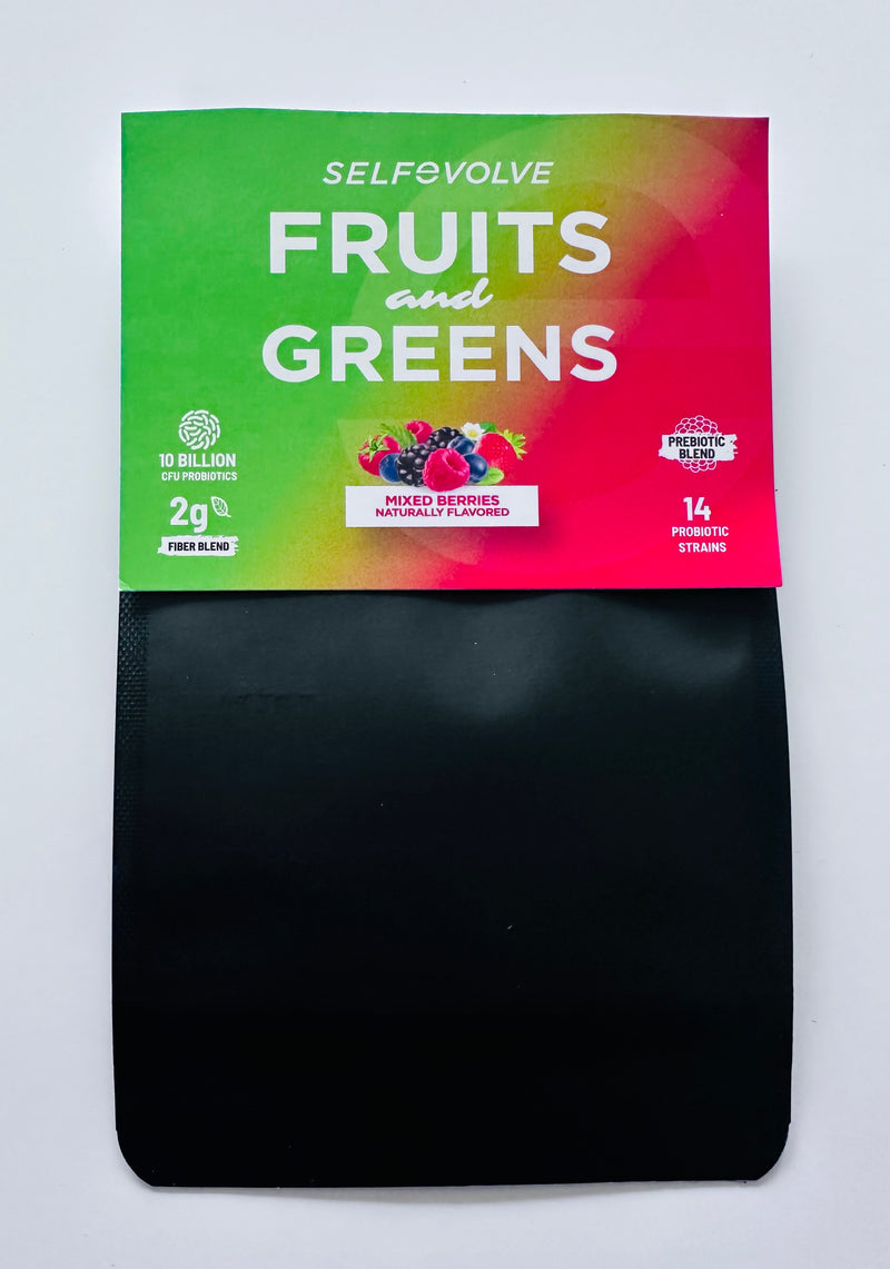 Fruits and Greens Sealed Sample Packet (Limit 1)