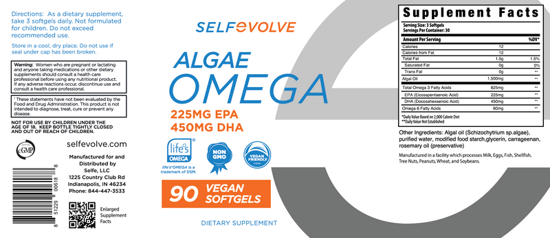 Algae Omega with LifeOmega