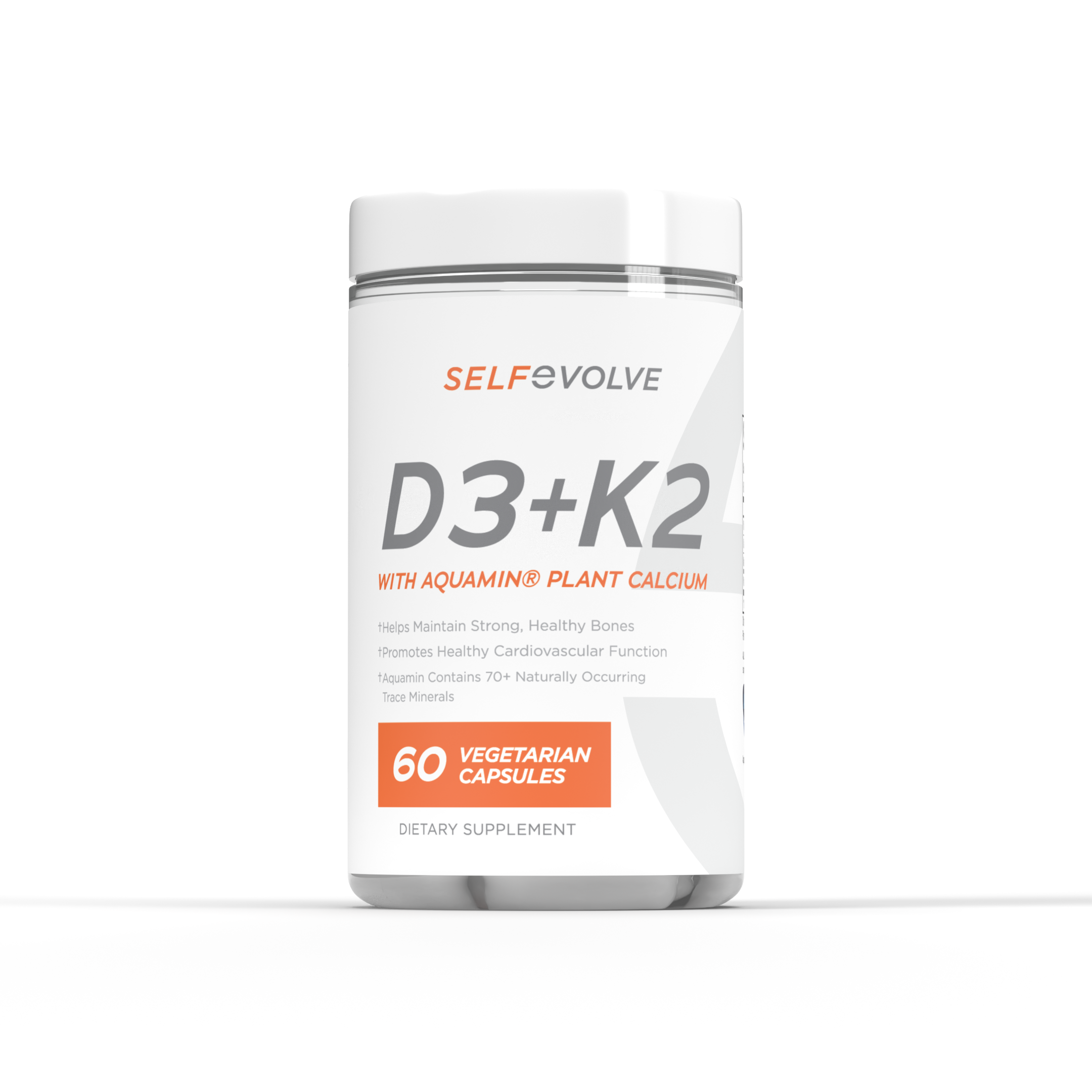D3 K2 (MK7) Plus Calcium (Aquamin)