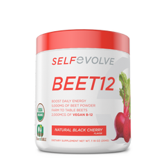 BEET12 - Organic Beet Powder + B-12 - 30srv. 1-Month Supply