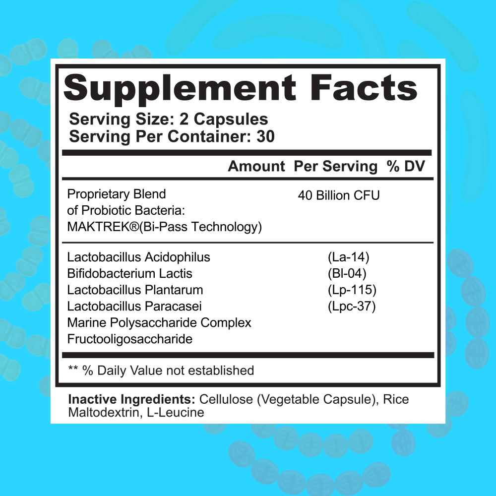 Probiotic 40 60vcaps
