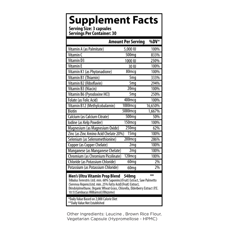 Ultra Vitamin 90 1-Month Supply