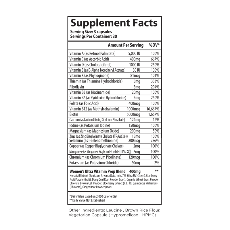 Ultra Vitamin 90 1-Month Supply